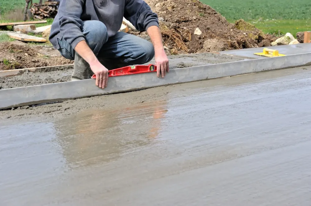Béton auto-plaçant à Saint-Égrève